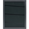 Plastový rámeček Deknudt S42PD1 stříbrný 21x29,7 cm Rámeček na certifikáty DIN A4