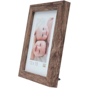 Dřevěný rám S45RH3AR hnědý 20x25 cm antireflexní sklo