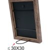 Dřevěný rám S45RH3AR hnědý 20x25 cm antireflexní sklo