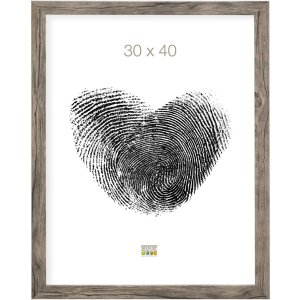 Dřevěný rám S45RH7AR šedobéžový 18x24 cm antireflexní sklo