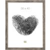 Dřevěný rám S45RH7AR šedobéžový 18x24 cm antireflexní sklo