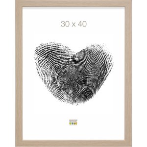 Deknudt dřevěný rám S45RJ1AR světlý dub 15x20 cm antireflexní sklo