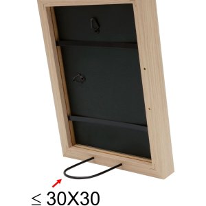 Deknudt dřevěný rám S45RJ1AR světlý dub 15x20 cm antireflexní sklo