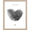 Dřevěný rám S45RJ1AR světlý dub 20x25 cm antireflexní sklo