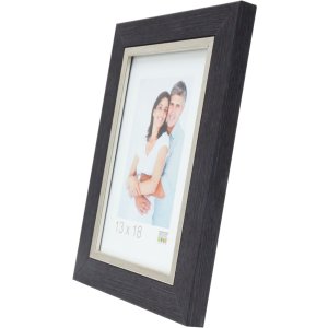 Plastový rámeček S45VF7 šedý 21x30 cm