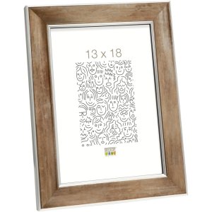 Dřevěný rám S45YD bronz 15x20 cm...