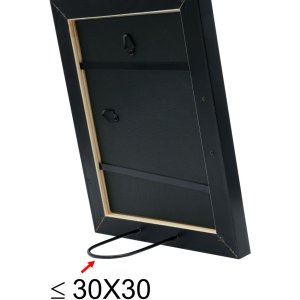 Deknudt dřevěný rám S45YD bronz 20x30 cm antireflexní sklo