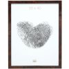 Rám na obraz S46RG dřevo burl tmavé 20x25 cm