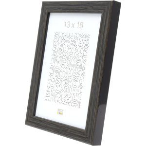 Rámeček na obraz S46RH7 šedohnědý 10x15 cm