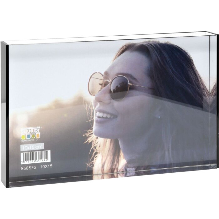 Akrylový fotorámeček S58SF2 černý 5x15 cm