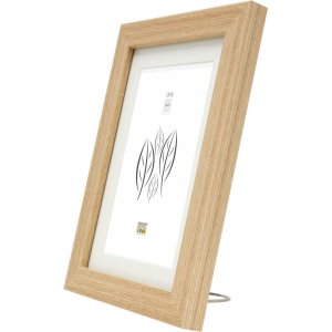 Dřevěný rám S66KH1 přírodní 30x45 cm s paspartou