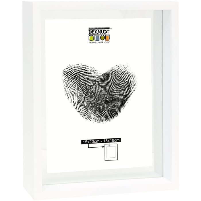 Dřevěný fotorámeček S68SK1 s plovoucím efektem 20x30 cm
