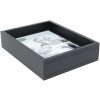 Dřevěný fotorámeček S68SK2 plovoucí fotoefekt 25x25 cm černý