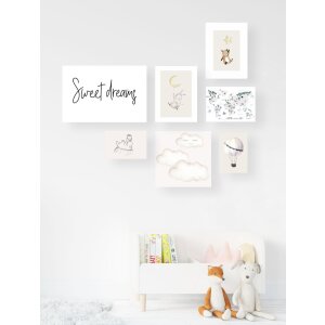 Samolepicí pěnový blok na fotografie černý (sada 2 ks) 20x20 cm