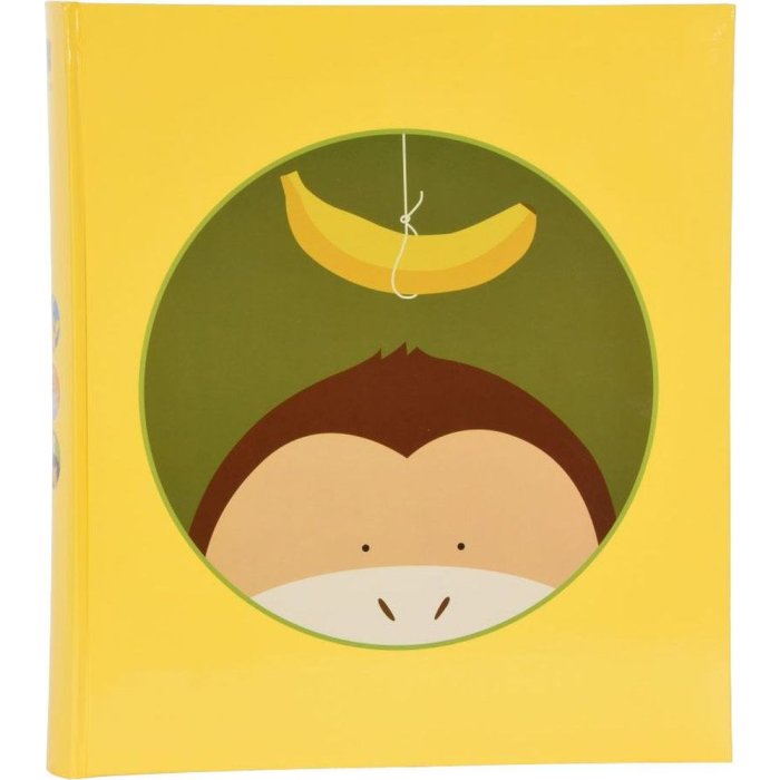 Henzo Jungle Jumbo fotoalbum Opice 29x33 cm 100 bílých stran