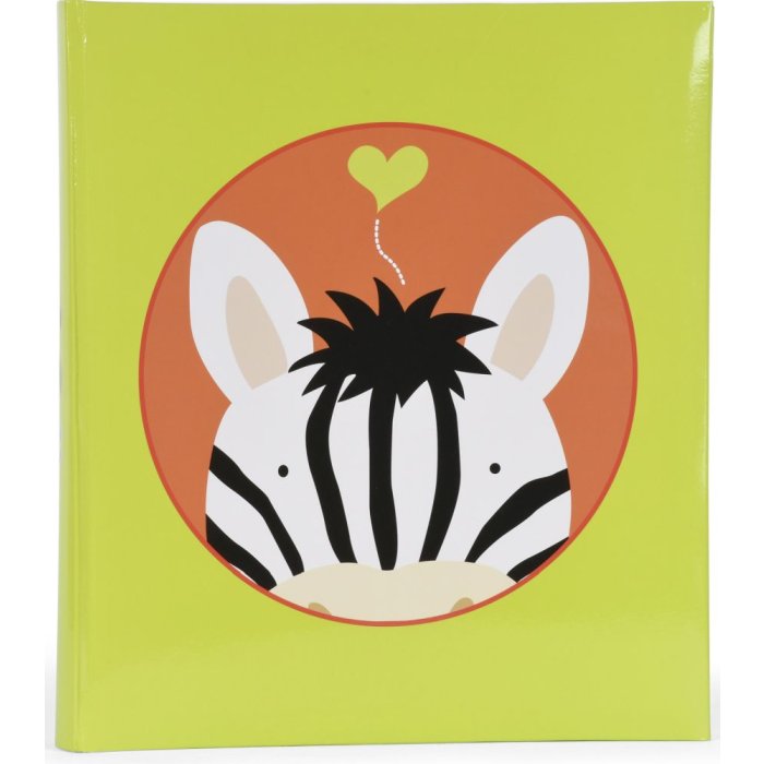Henzo Jumbo fotoalbum Jungle Zebra 29x33 cm 100 bílých stran