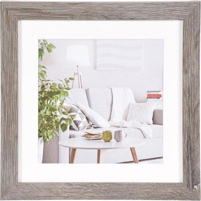 Rám na obraz moderní 50x50 cm tmavě šedý