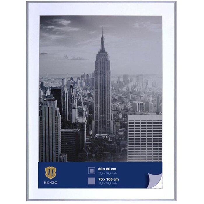 Henzo hliníkový rám Manhattan 70x100 cm stříbrný