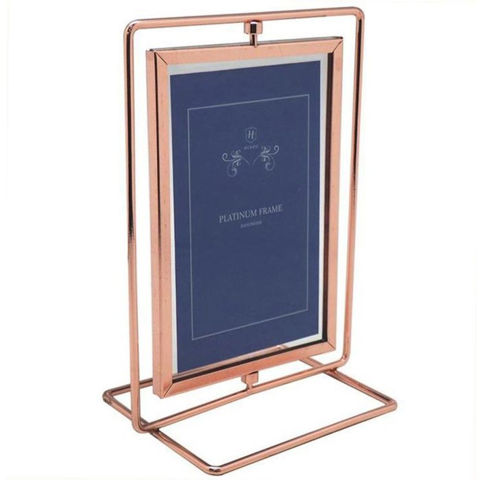 Henzo fotorámeček Swing 13x18 cm růžově zlatý formát na výšku