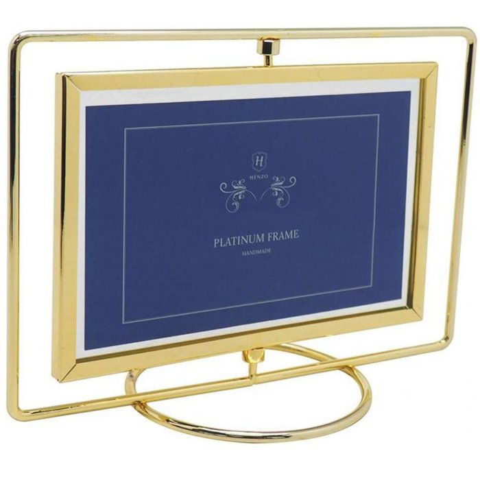 Henzo fotorámeček Swing 10x15 cm zlatý formát na šířku