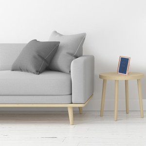 Trojúhelníkový fotorámeček 15x20 cm růžově zlatý