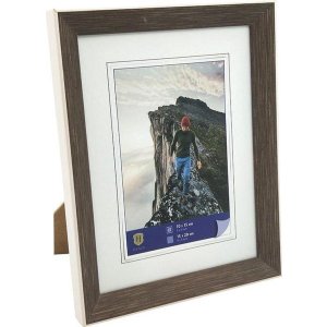 WPC obrazový rám Edge 10x15 cm tmavě hnědý