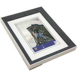 WPC obrazový rám Edge 13x18 cm tmavě šedý