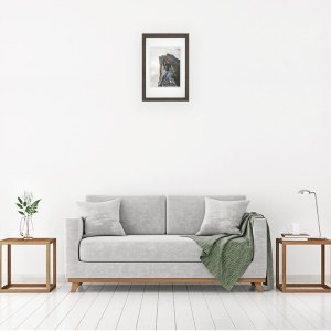 WPC obrazový rám Edge 15x20 cm tmavě hnědý