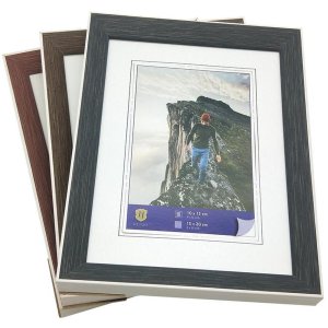 WPC obrazový rám Edge 15x20 cm tmavě hnědý