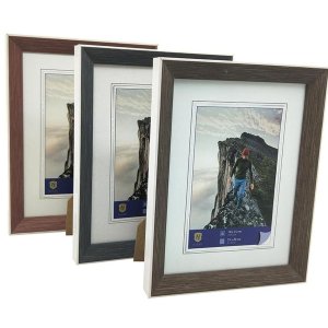 WPC obrazový rám Edge 15x20 cm tmavě hnědý