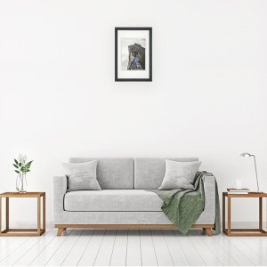 WPC obrazový rám Edge 15x20 cm tmavě šedý