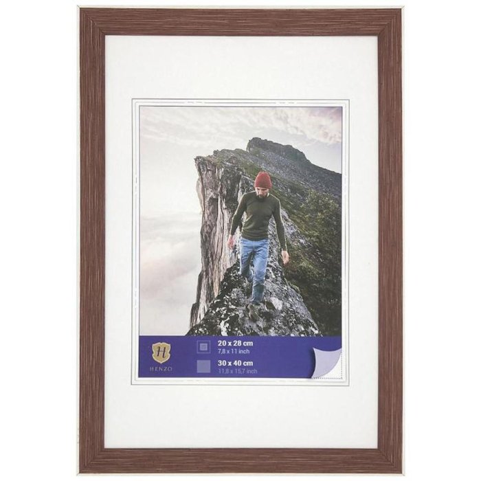 WPC obrazový rám Edge 30x40 cm červený