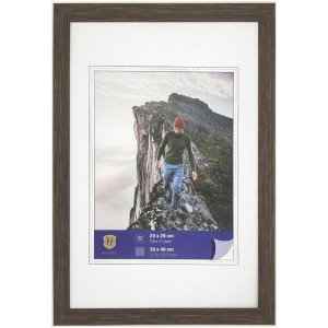 WPC obrazový rám Edge 30x40 cm tmavě...