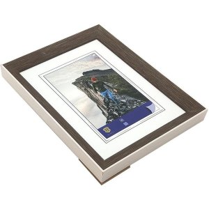 WPC obrazový rám Edge 30x40 cm tmavě hnědý