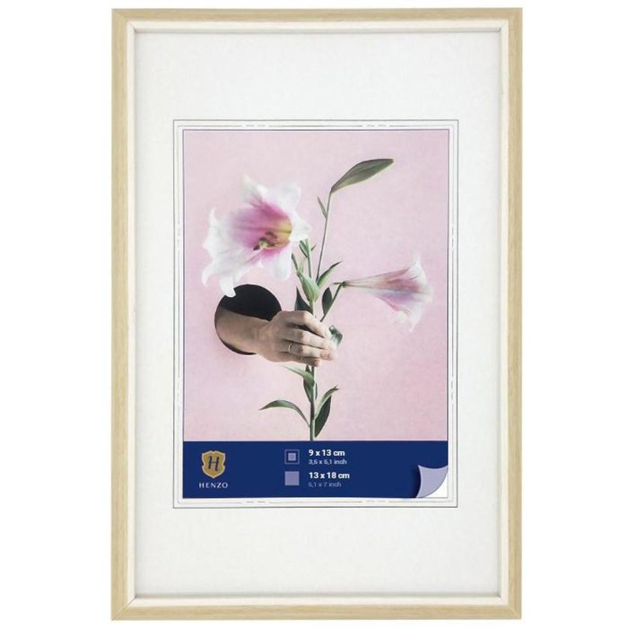 WPC obrazový rám Lily 13x18 cm přírodní
