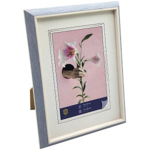 WPC obrazový rám Lily 15x20 cm modrý