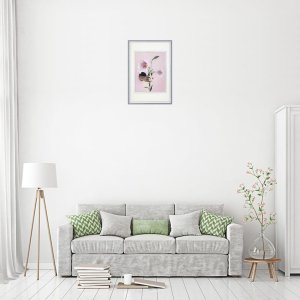 WPC obrazový rám Lily 15x20 cm modrý