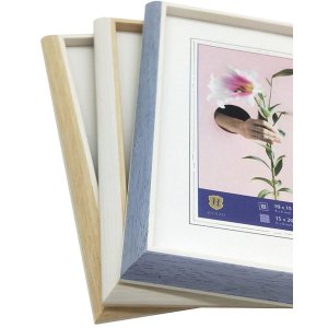 WPC obrazový rám Lily 15x20 cm modrý