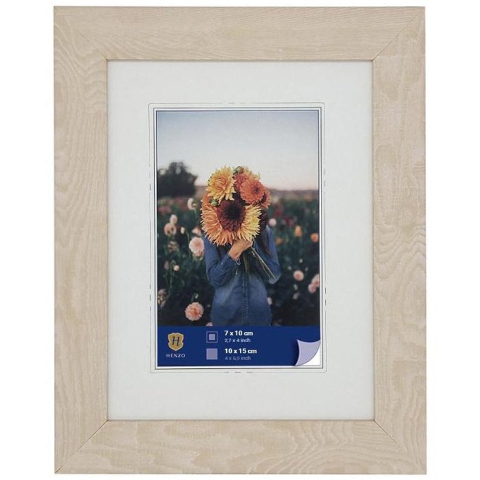 WPC obrazový rám Dahlia 10x15 cm bílý