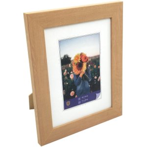 WPC obrazový rám Dahlia 10x15 cm přírodní