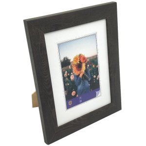 WPC obrazový rám Dahlia 15x20 cm tmavě hnědý
