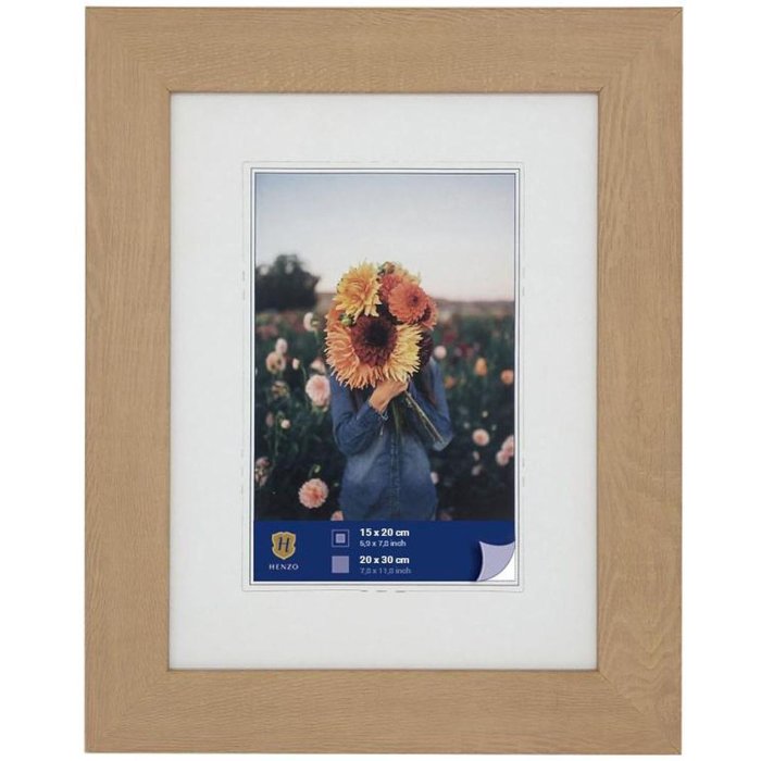 WPC obrazový rám Dahlia 20x30 cm přírodní