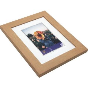 WPC obrazový rám Dahlia 20x30 cm přírodní