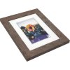 WPC obrazový rám Dahlia 30x40 cm středně hnědý