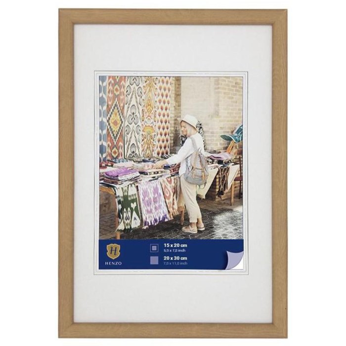 WPC obrazový rám Fancy 20x30 cm přírodní