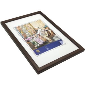 WPC obrazový rám Fancy 30x40 cm tmavě hnědý