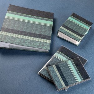 Walther Jumbo fotoalbum Pheline 30x30 cm modré 100 bílých stran