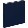 Walther fotoalbum Látkové tmavě modré 26x25 cm 40 bílých stran
