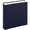 Walther slip-in album Cloth 200 fotografií 10x15 cm tmavě modrý plátěný obal 22x23 cm