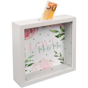 Goldbuch Pokladnička na peníze Splněné přání pana a paní 18x18 cm
